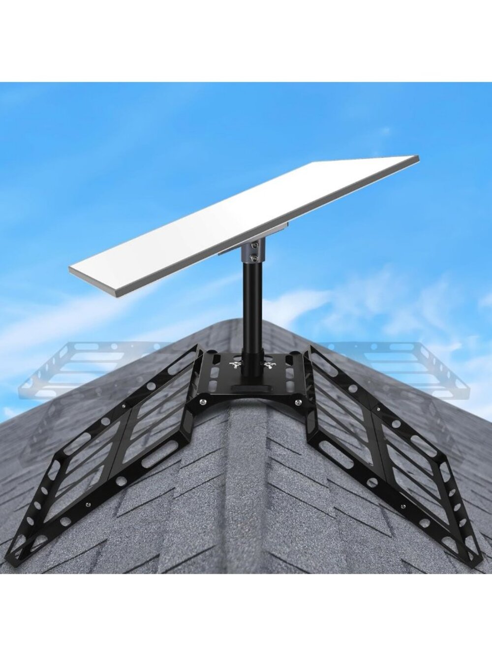 Adjustable Starlink Roof Mount Kit - No Drilling, Fits Standard & Gen 3 Models